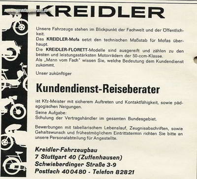 Kreidler 1970 400